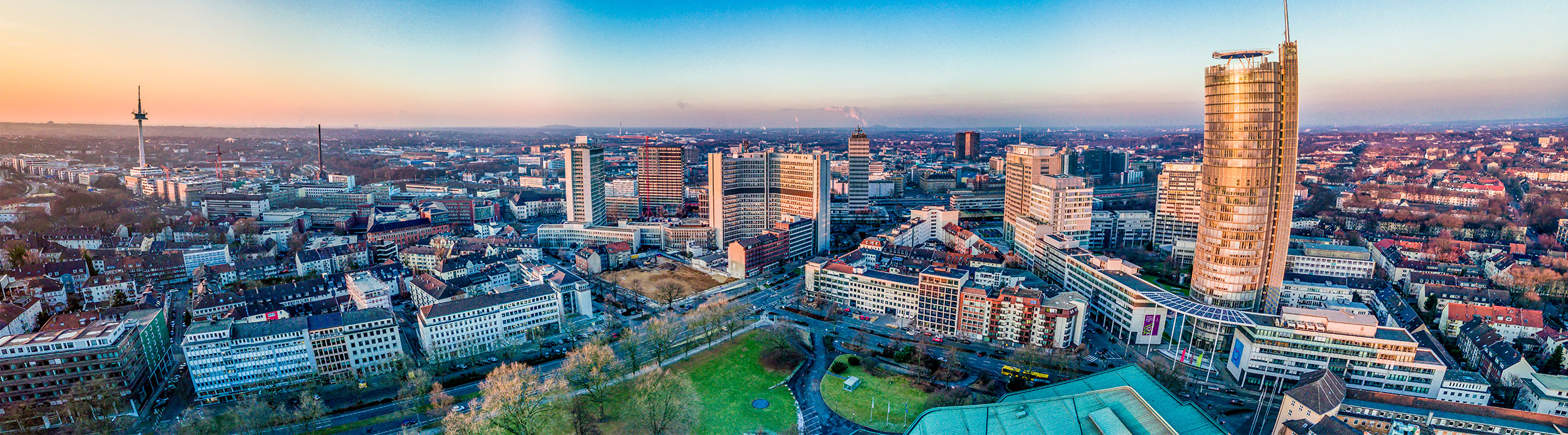 essen skyline banner groß